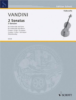 Sonatas in F Major and G Major by Vandini Antonio for