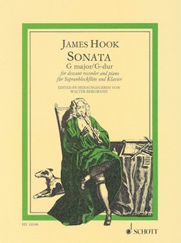 Sonata in G Major by Hook James - Walter Bergmann - for Recorder