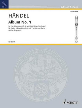 First Album by Handel George Frideric - Walter Bergmann - for