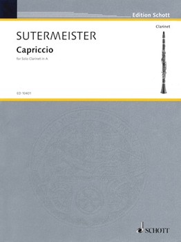 Capriccio by Sutermeister Heinrich for Bb Clarinet and Piano
