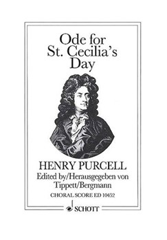 Ode For St Cecilia's Day by Purcell Henry - Tippett and Bergmann - for SATB