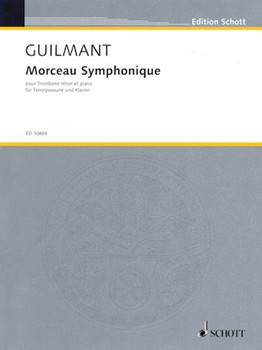 Morceau Symphonique Opus 88 by Guilmant Felix Alexandre for Trombone and Piano