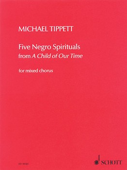 5 Negro Spirituals by Tippett Michael - Tippett Michael - for SATB