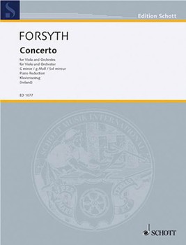 Concerto in G Minor forsyth for Viola Solo
