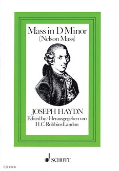 Nelson Mass Hob. XXII:11 by Haydn Joseph - Landon H C Robbins - for Vocal Scor