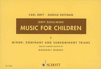 Music For Children 5 by Orff Carl - Margaret Murray - for Unison/2-Part