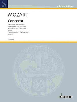 Concerto In A Major K622 by Mozart Wolfgang Amadeus - Hacker Alan - for Clarinet Solo