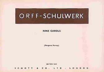 9 Carols by - Murray Margaret - for