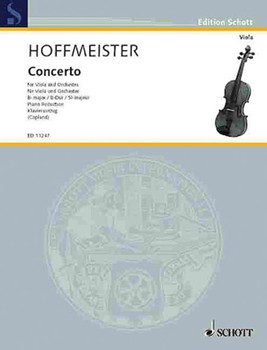 Concerto in B Flat Major by Hoffmeister Franz Anton - Copland Alison - for