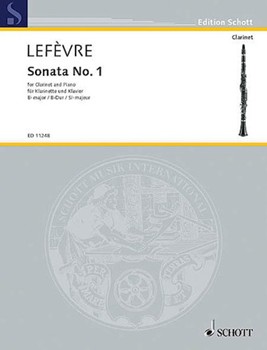 Sonata #1 by Lefevre Jean Xavier - Dobree Georgina - for Bb Clarinet and Piano
