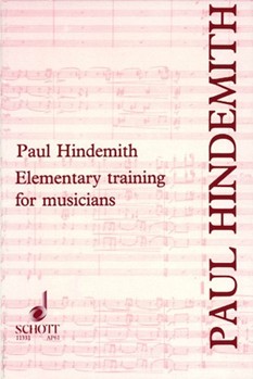 Elementary Training For Musicians by Hindemith Paul for Text