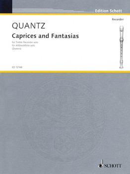 Caprices and Fantasias by Quantz Johann Joachim - Paul Zweers - for