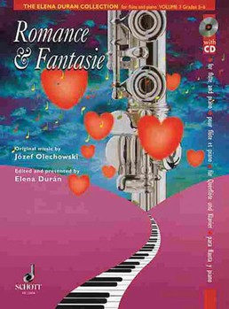 Romance & Fantasie Volume 3 by Olechowski Jozef - Duran Elena - for Flute Collection