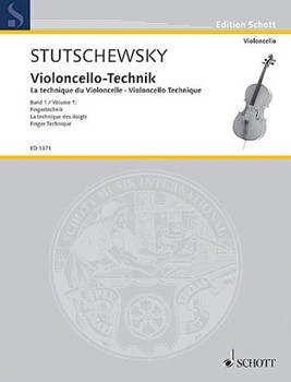 Cello Method - Volume 1 Finger Technique by Joachim Stutschewsky for