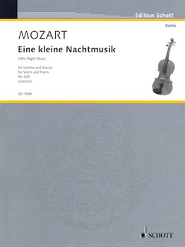 Eine kleine Nachtmusik K. 525 by Mozart Wolfgang Amadeus for