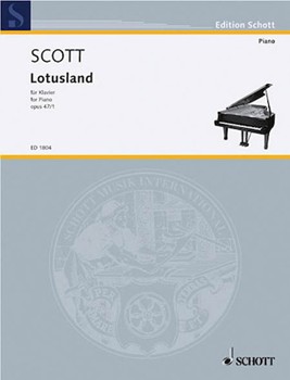 Lotus Land Op. 47 No. 1 by Scott Cyril for Piano