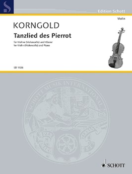 Tanzlied des Pierrot from Die tote Stadt Op. 12 by Korngold Erich Wolfgang for