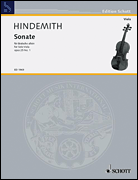 Hindemith - Sonata, Op. 25, No. 1 (1922), for Solo Viola