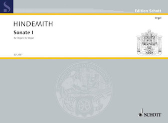Sonate I by Hindemith Paul for Organ Solo