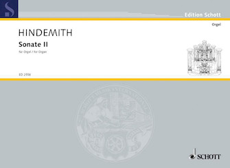 Sonate II by Hindemith Paul for Organ Solo