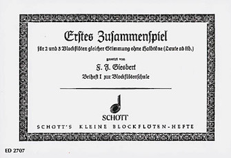 First Ensemble Playing by - Giesber Franz Julius - for