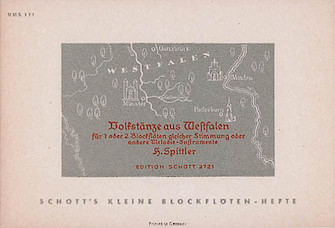 Volkstänze aus Westfalen by Various for