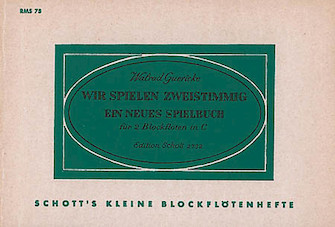 Wir spielen zweistimmig by Walrad Guericke for