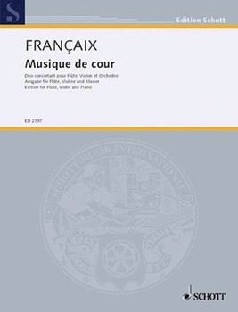 Musique du Cour by Francaix Jean for