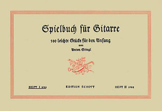 Songs for Guitar - Vol. 1 by - Stingl Anton - for