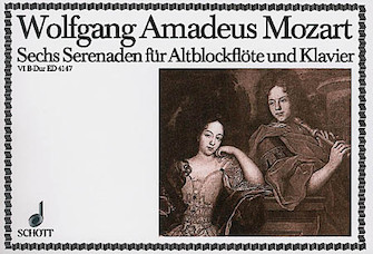 Serenade No. 6 in Bb major KV 439b Anh. 229 by Mozart Wolfgang Amadeus for