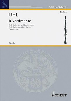 Divertimento - Score by Uhl Alfred for Full Score (Score)