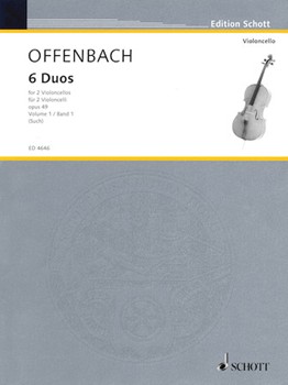 Offenbach - 6 Duos, Op. 49 Vol. 1: Nos. 1-3, for 2 cellos