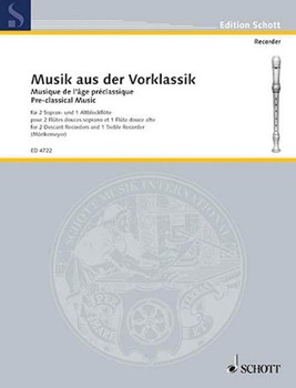 Musik aus der Vorklassik (Pre-Classical Music) by - Monkemeyer Helmut - for