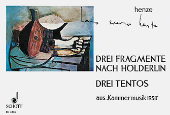 3 Tentos from Kammermusik 1958 by Henze Hans Werner for