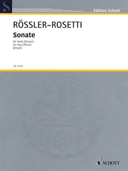 Sonata by Rossler-Rosetti Franz Anton - Zingel Hans Joachim - for