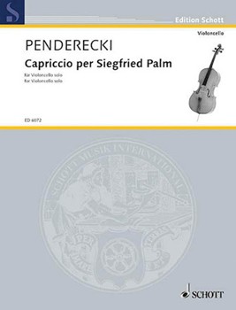 Capriccio by Palm S - Penderecki K - for Cello and Piano