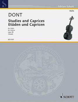 Etudes and Caprices Op. 35 by Dont Jakob for