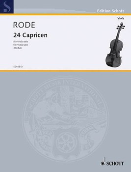 24 Caprice Etudes in the form of Etudes in all 24 Keys by Rode Pierre for