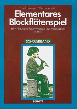Elementary Blockflotenspielstudent by Ronnefeld Minna for