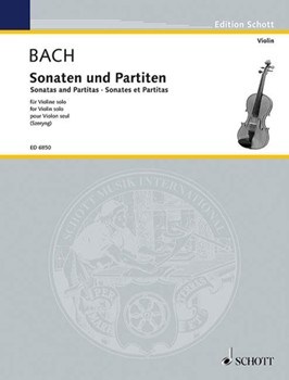 Sonatas & Partitas by Bach Johann Sebastian - Henryk Szeryng - for Violin