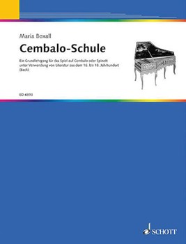 Cembalo Schule by Boxall Maria for