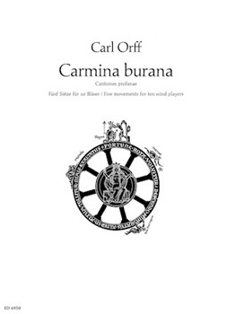 Carmina Burana 5 Mvts For 10 Winds by Orff Carl - Wanek Friedrich K - Score for Score