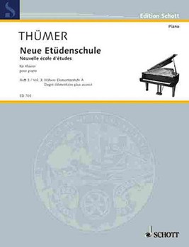 Neue Etüdenschule für Klavier by Thumers Otto for