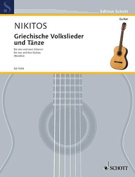 Greek Folksongs And Dances 1-2 Gtr by Nikitos Dimitris for