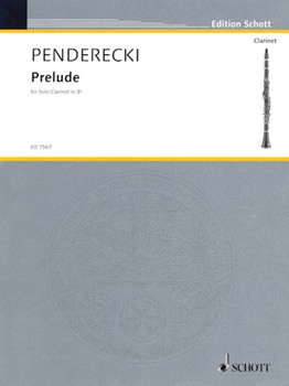 Prelude by Penderecki Krzysztof for Clarinet Solo