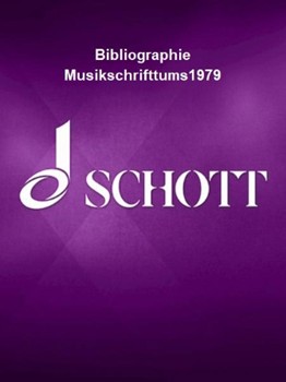 Bibliographie Musikschrifttums1979 by Wilker Elisabeth for