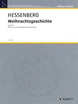 Weihnachtsgeschichte Score by Hessenberg Kurt for