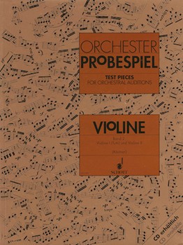 Test Pieces for Orchestral Auditions - Violin Volume 2 by Various - Oswald Kastner - for Violin