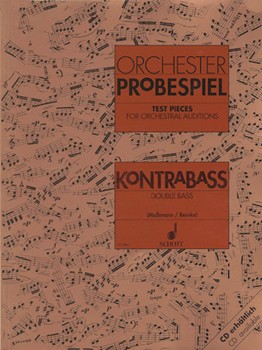 Test Pieces for Orchestra - Double Bass by Various - Gerd Reinke - for Double Bass