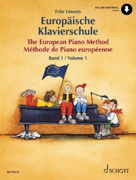 European Piano Method Volume 1 by Emonts for Piano with CD